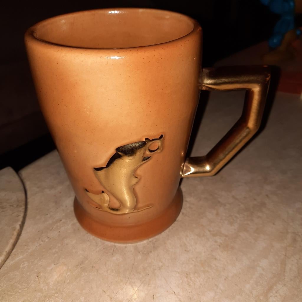 Gobelet Orval - bouteille à boire avec lettres dorées. Valeu, Antiquités & Art, Enlèvement