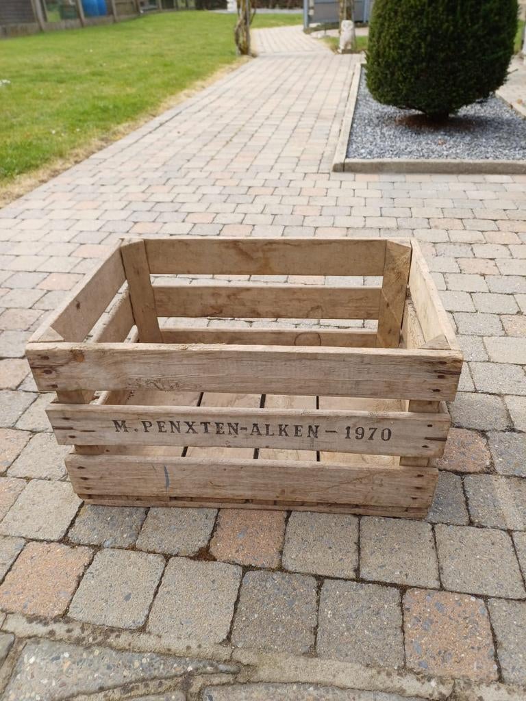 Grote houten fruitkisten 15 tal in goede staat, Huis en Inrichting, Ophalen, Gebruikt