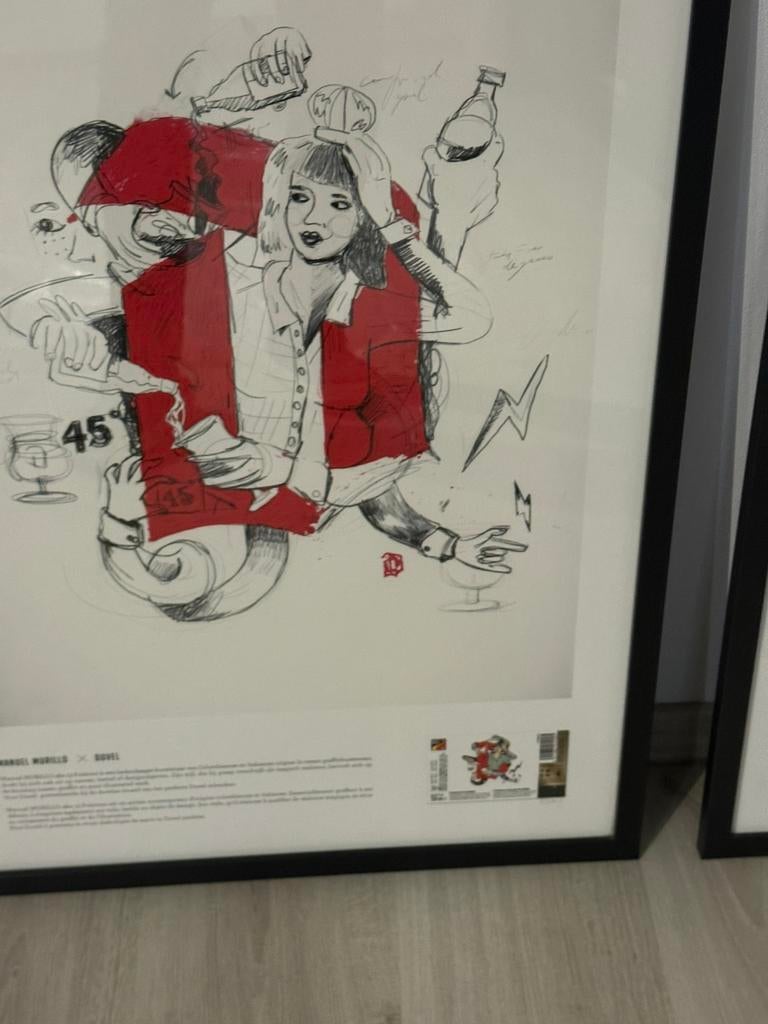 Cadre duvel  Manuel Murello, Enlèvement, Duvel