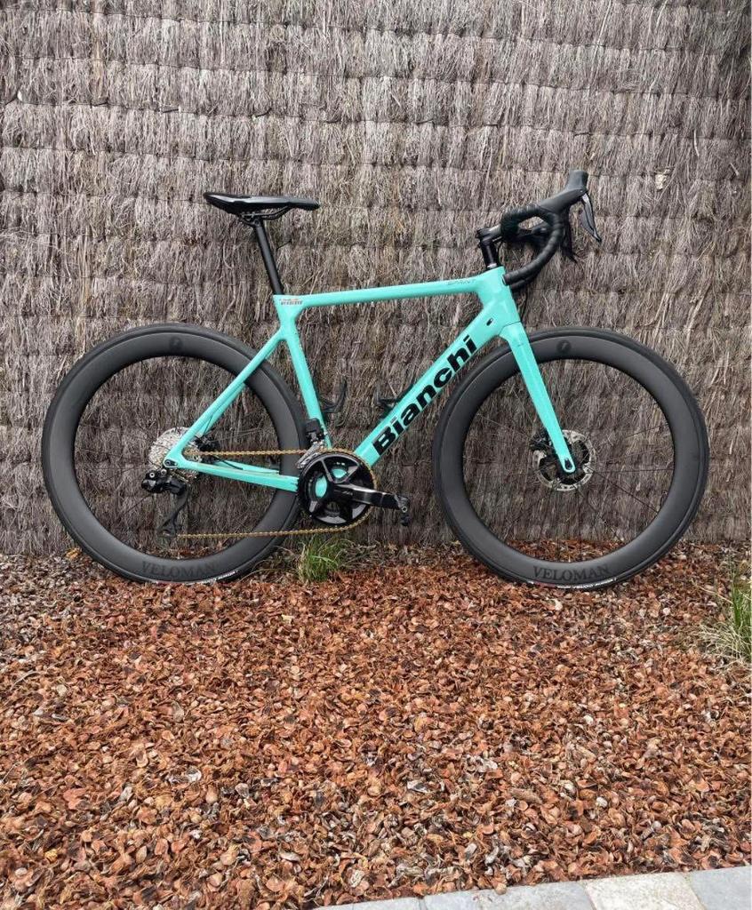Bianchi sprint, Fietsen en Brommers, Fietsen | Racefietsen, Gebruikt, Carbon, 53 tot 57 cm, Ophalen