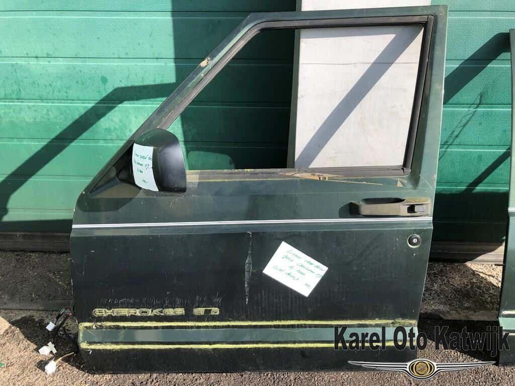 Voordeur links Jeep Cherokee XJ Groen (klein deukje), Utilisé, Porte, -, -