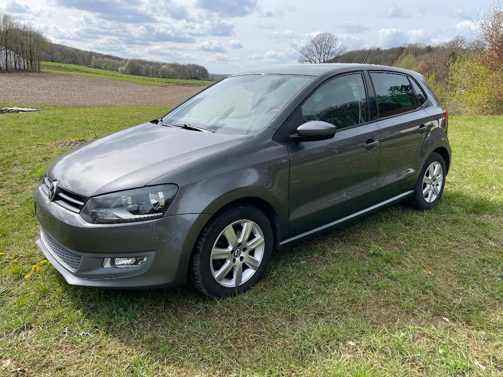 VW Polo 6R 1.6 tdi Bluemotion Highline, Auto's, Voorwielaandrijving, Euro 5, Stof, 96 g/km