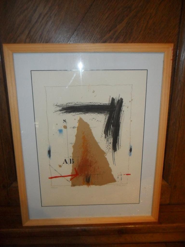 Lithographie de James Coignard (Tours 1925-2008), Enlèvement ou Envoi