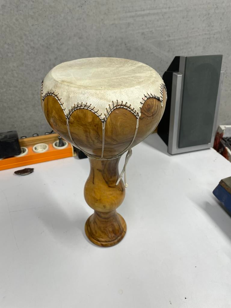 Djembé, Muziek en Instrumenten, Percussie, Ophalen, Zo goed als nieuw