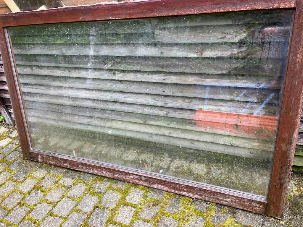 2 gratis ramen, dubbel glas, Enlèvement, Utilisé, Bois