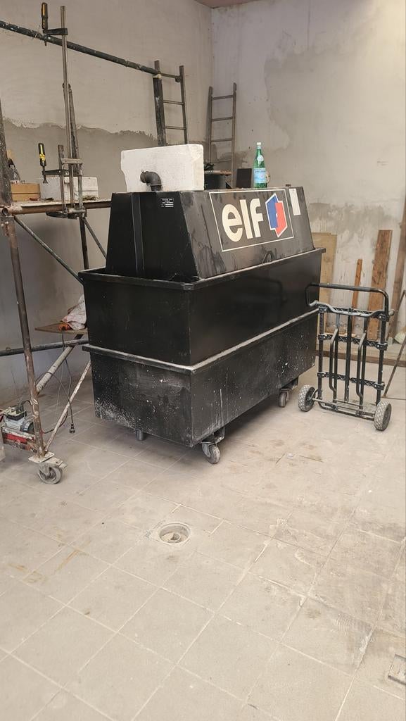 Cuve a double parois sur roues