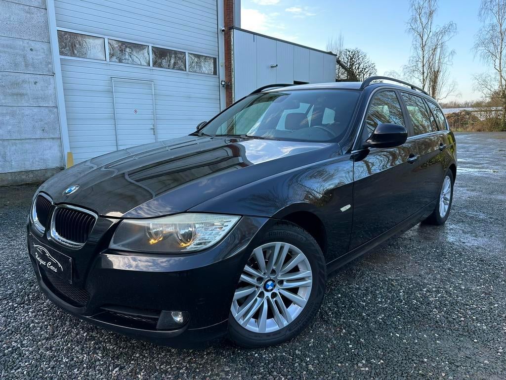 BMW 318D Automaat Luxury Bruin Interieur Euro 5 2009 Navi, Autos, BMW, 100 kW, Euro 5, Achat, Entreprise