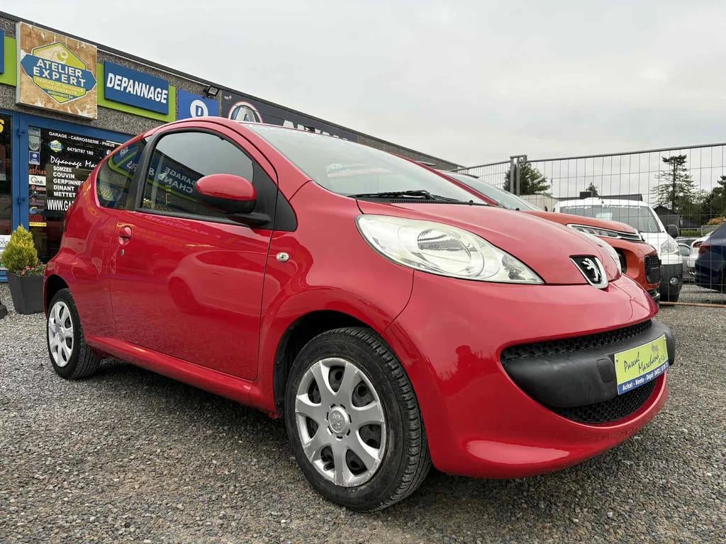 Peugeot 107, Rouge, Achat, Entreprise, Boîte manuelle