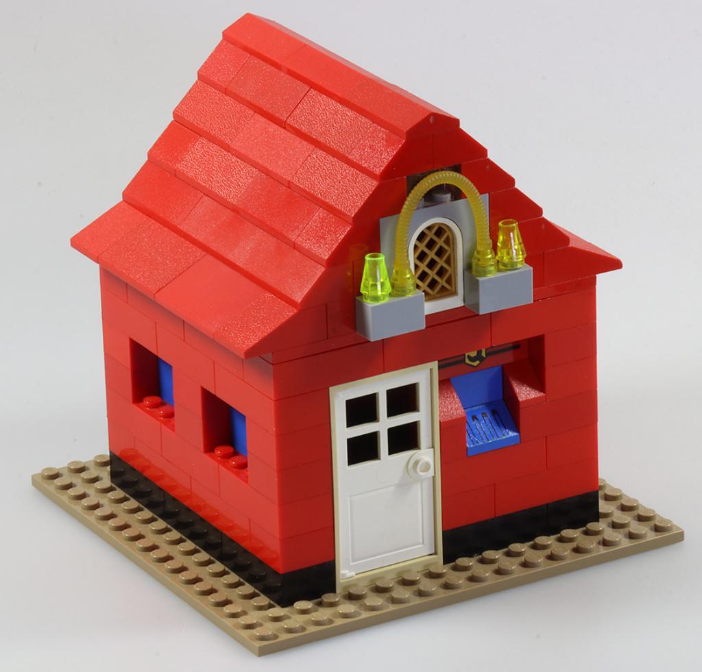 Lego City bankkantoor – zie foto’s, Ophalen of Verzenden, Gebruikt