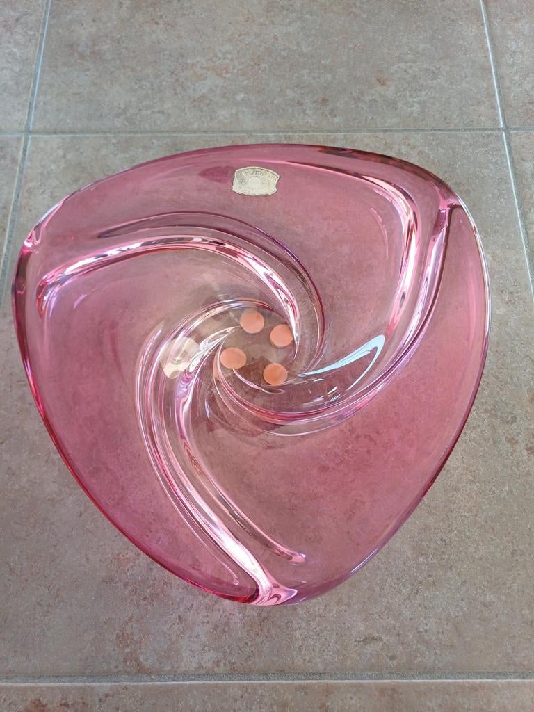 Schaal Val Saint Lambert, Antiek en Kunst, Antiek | Glaswerk en Kristal, Ophalen of Verzenden