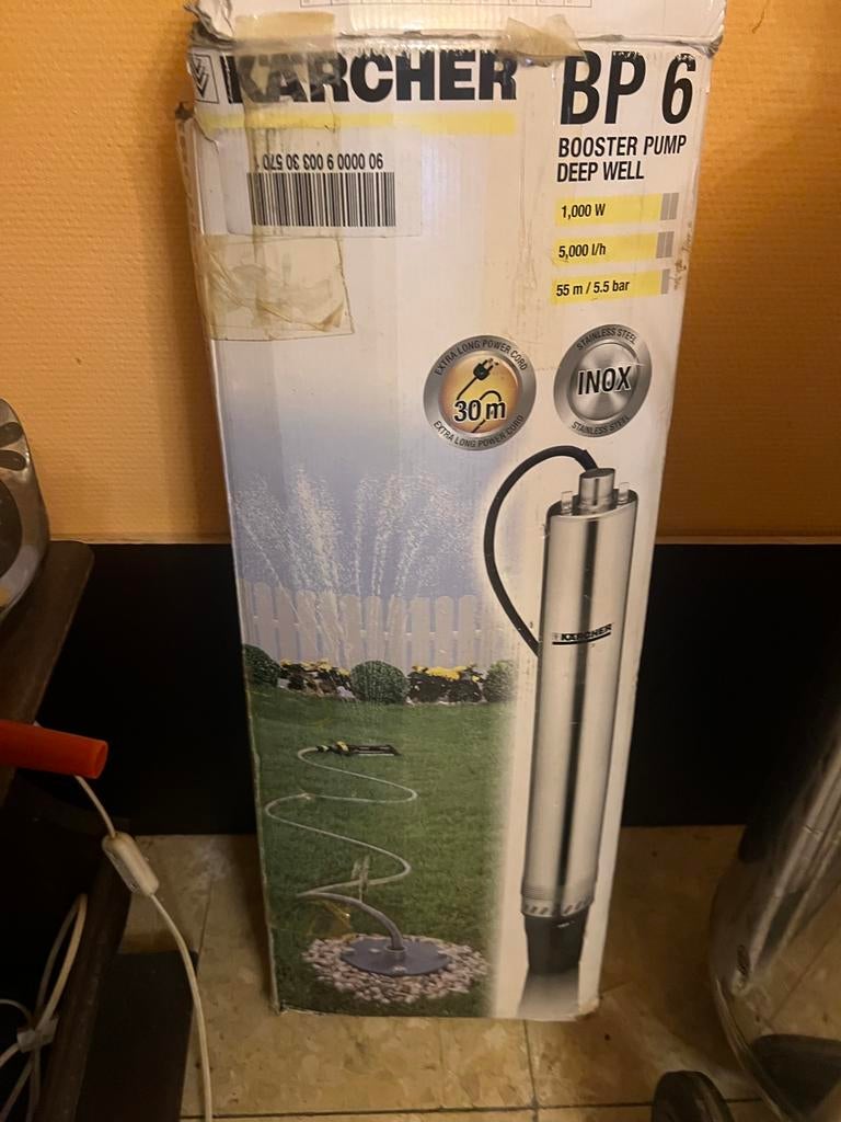 KARCHER BP6, Tuin en Terras, Ophalen, Nieuw, Bronpomp