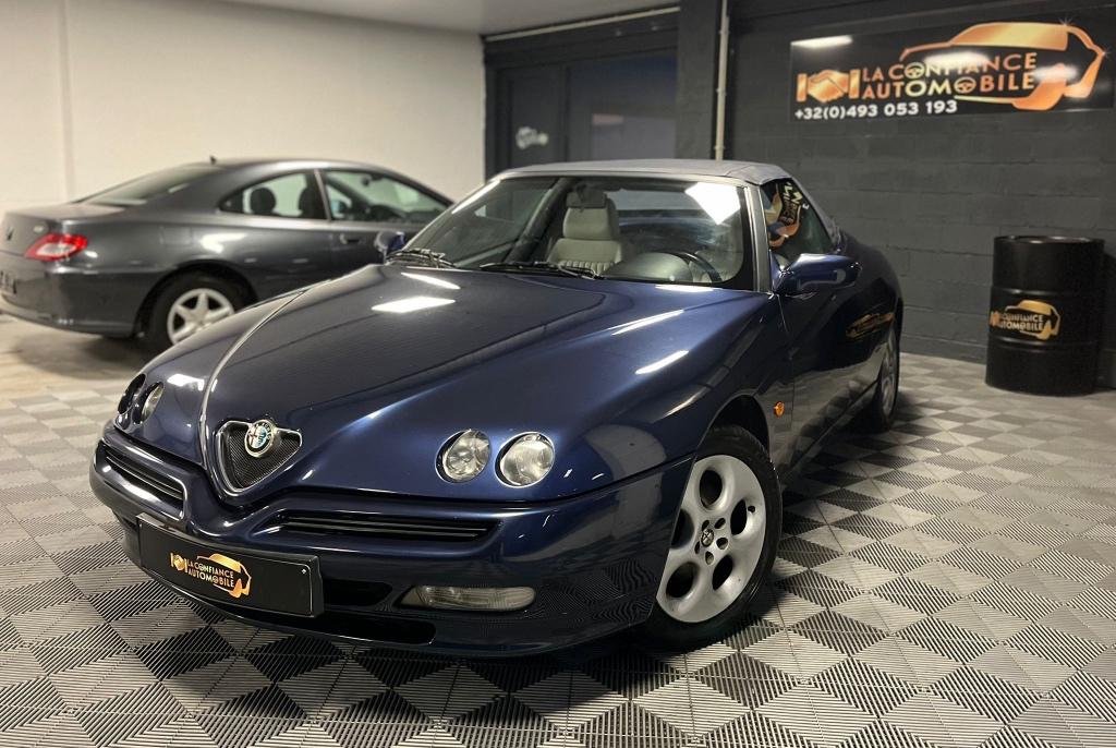 Alfa Roméo Spider 2.0i CT OK Garantie 12 Mois, Autos, Alfa Romeo, Cuir, Beige, Spider, https://public.car-pass.be/vhr/084eb8be-b241-45f5-a99d-8092fe20fca3