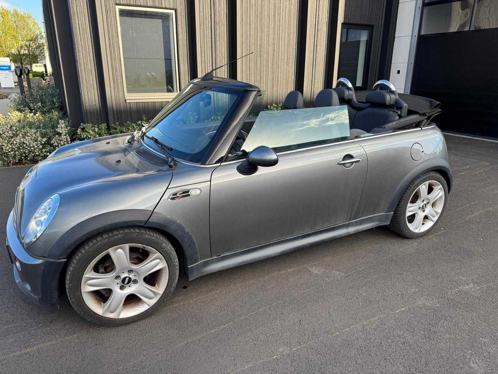 2006 Mini Cooper S Cabriolet, Auto's, Gebruikt, Bedrijf, Handgeschakeld, Overige carrosserie
