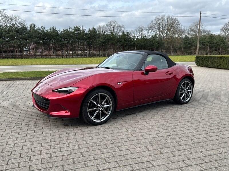 Mazda MX-5, Autos, Mazda, Rouge, Achat, Boîte manuelle, Alcantara
