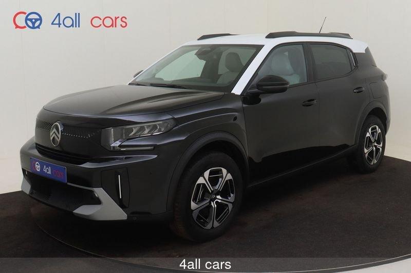 Citroen C3 Aircross, Auto's, Citroën, 1199 cc, 136 pk, Leder en Stof, Zwart