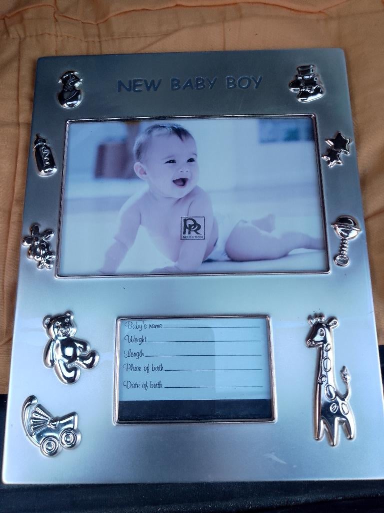 mooie kader voor geboren baby, Kinderen en Baby's, Kraamcadeaus en Geboorteborden, Ophalen, Zo goed als nieuw