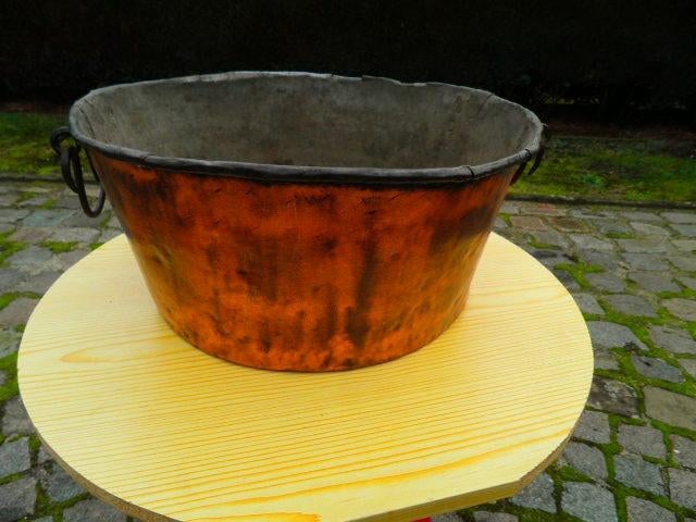 koperen ketel  en koperen moor, Antiek en Kunst, Ophalen, Koper