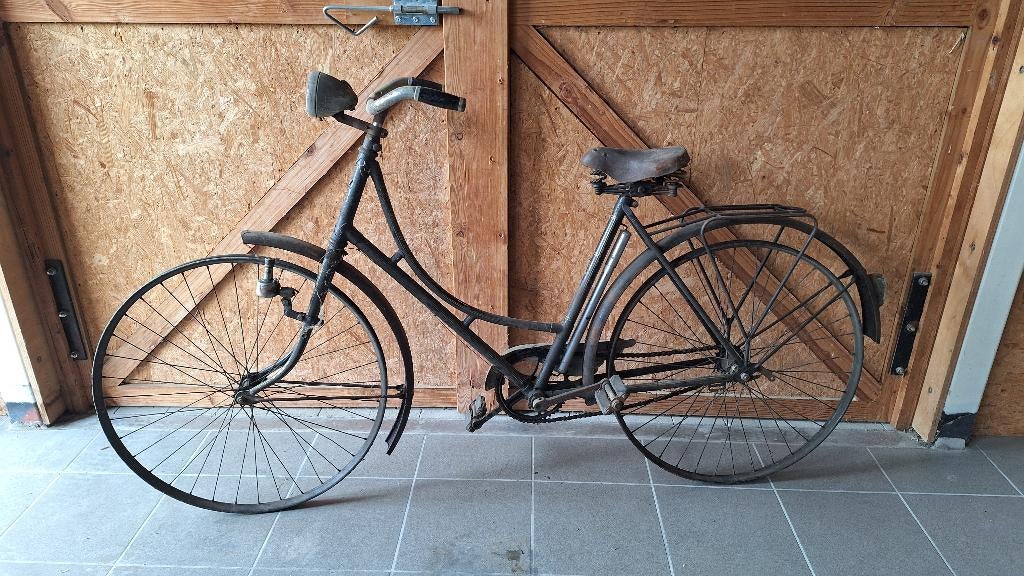 Antieke  originele omafiets/damesfiets, Enlèvement