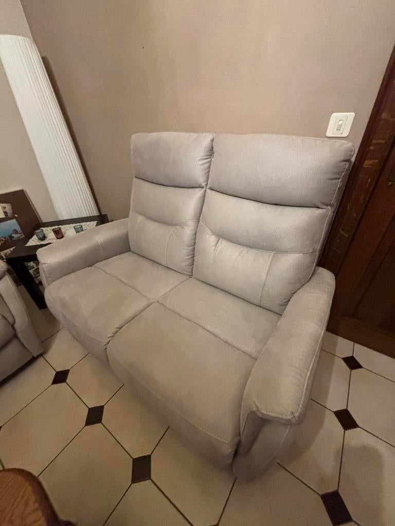 Salon 3 places + 2 places Relax électriques – Comme neuf, Ophalen, Zo goed als nieuw