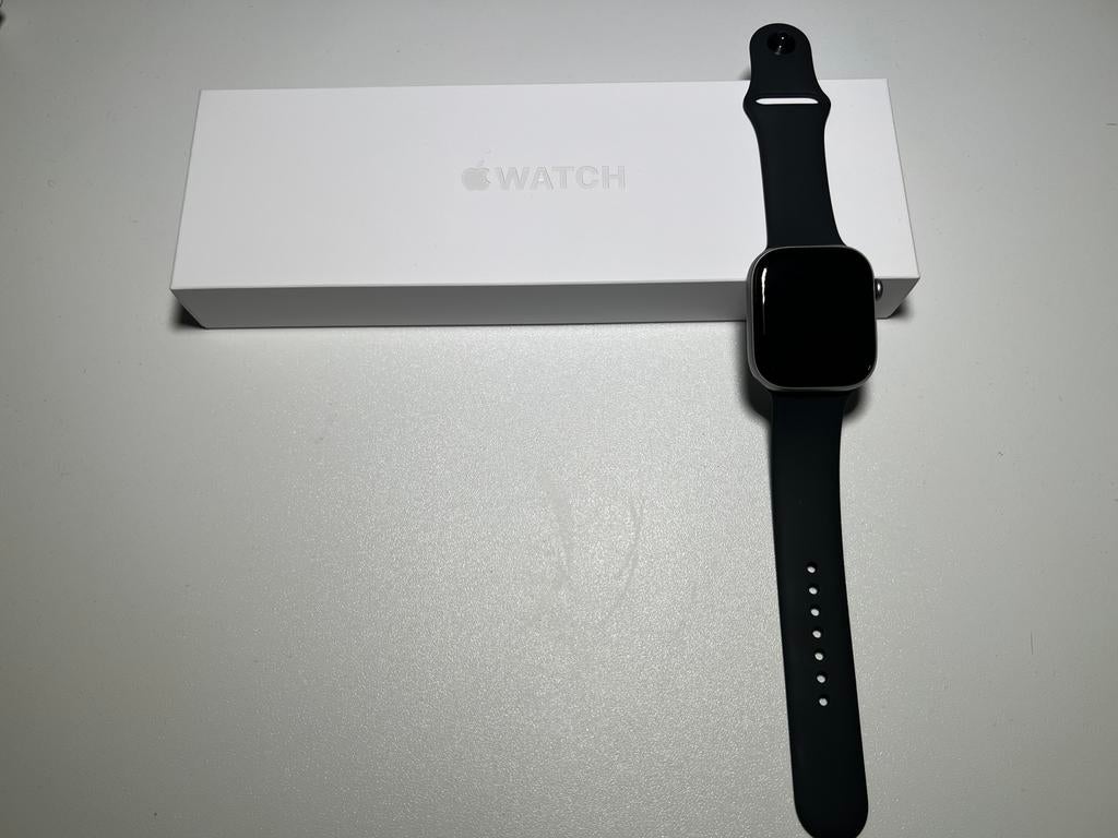 Apple Watch Series 11 46mm Space Grey NIEUW met 2j garantie, IOS, Nieuw, Ophalen of Verzenden, Waterdicht