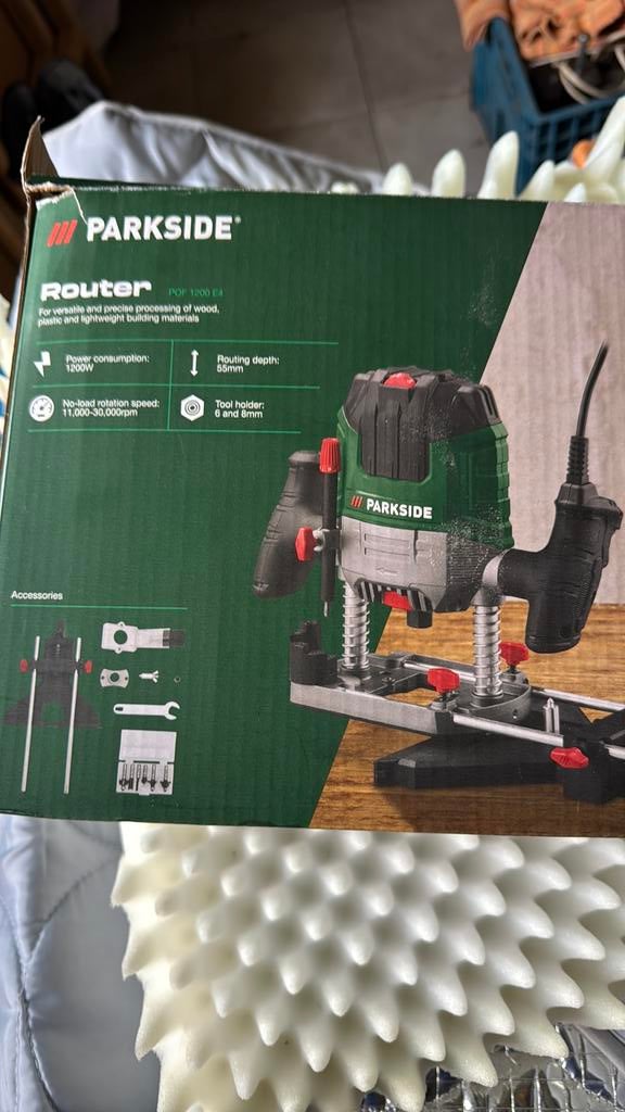 Defonceuse, Enlèvement, Comme neuf