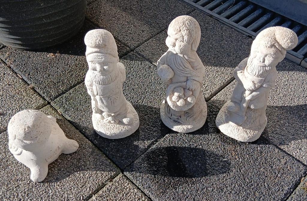 Statue de pierre +- 15 cm, Jardin & Terrasse, Enlèvement, Pierre