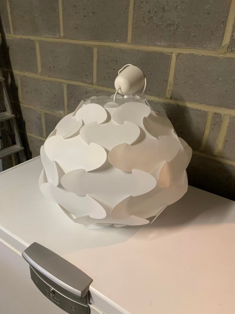 Plafondlamp Wolk, Ophalen, Gebruikt