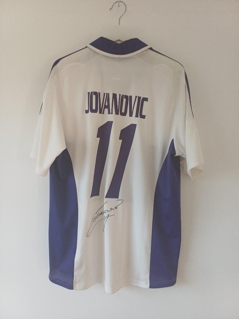 Jovanovic signed shirt anderlecht 2011-2012, Ophalen, Gebruikt, Shirt