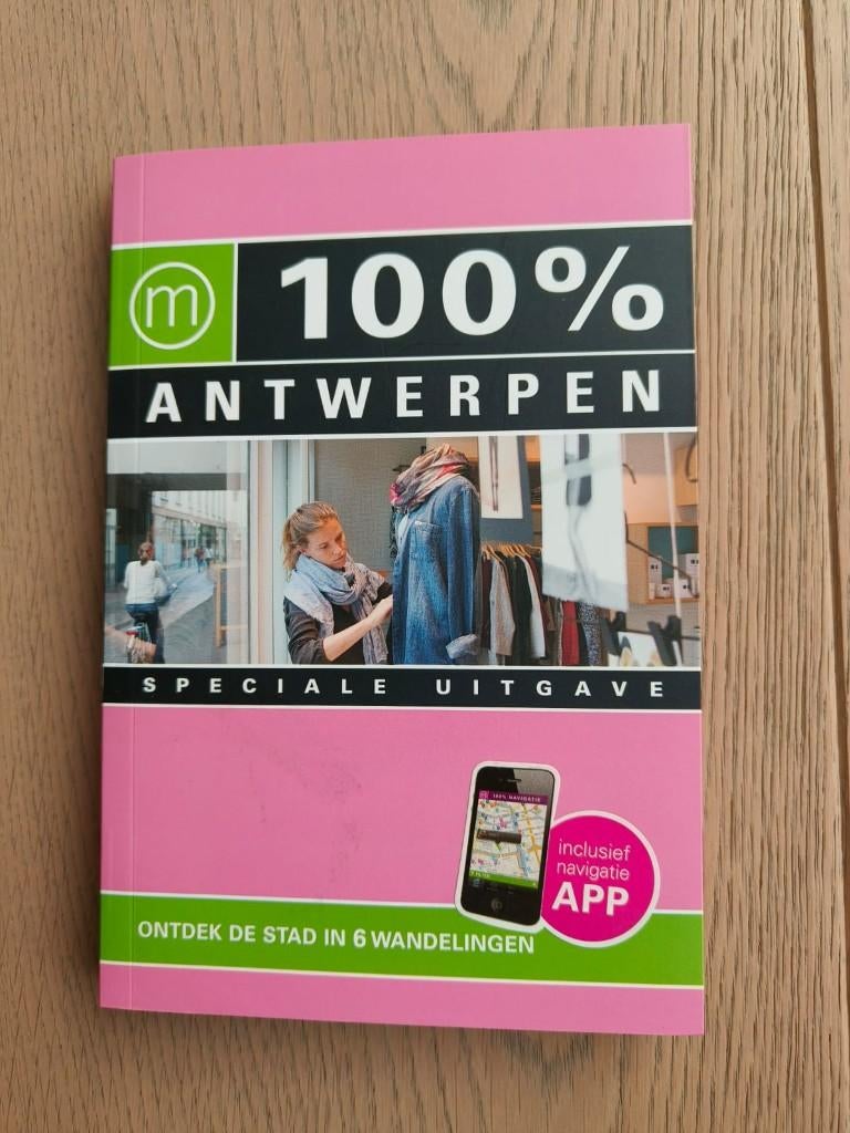 Reisgids 100% Antwerpen, Overige merken, Ophalen of Verzenden, Zo goed als nieuw, Reisgids of -boek