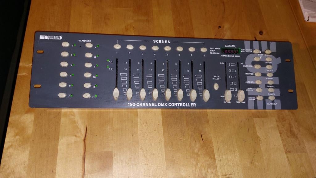 Dmx controller, Ophalen