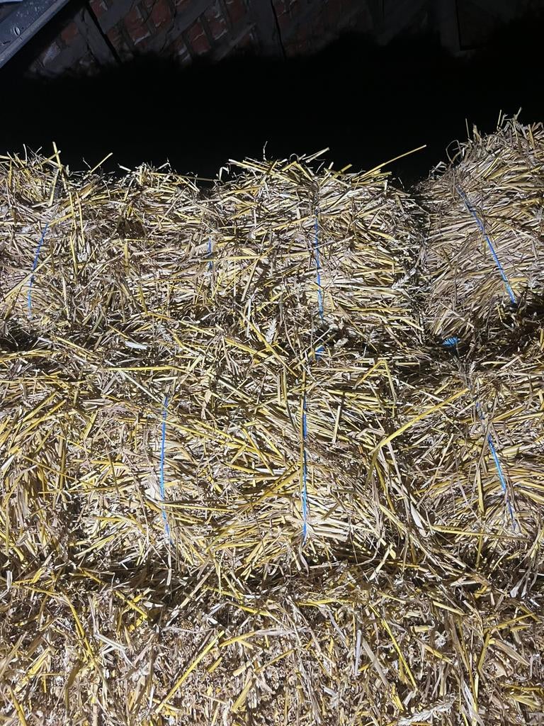 Stro, kleine balen stro, Enlèvement