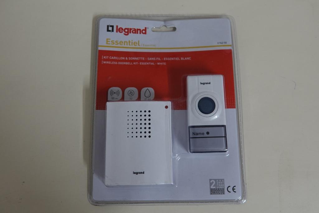 nieuwe draadloze deurbel Legrand, Ophalen of Verzenden, Nieuw, Draadloos