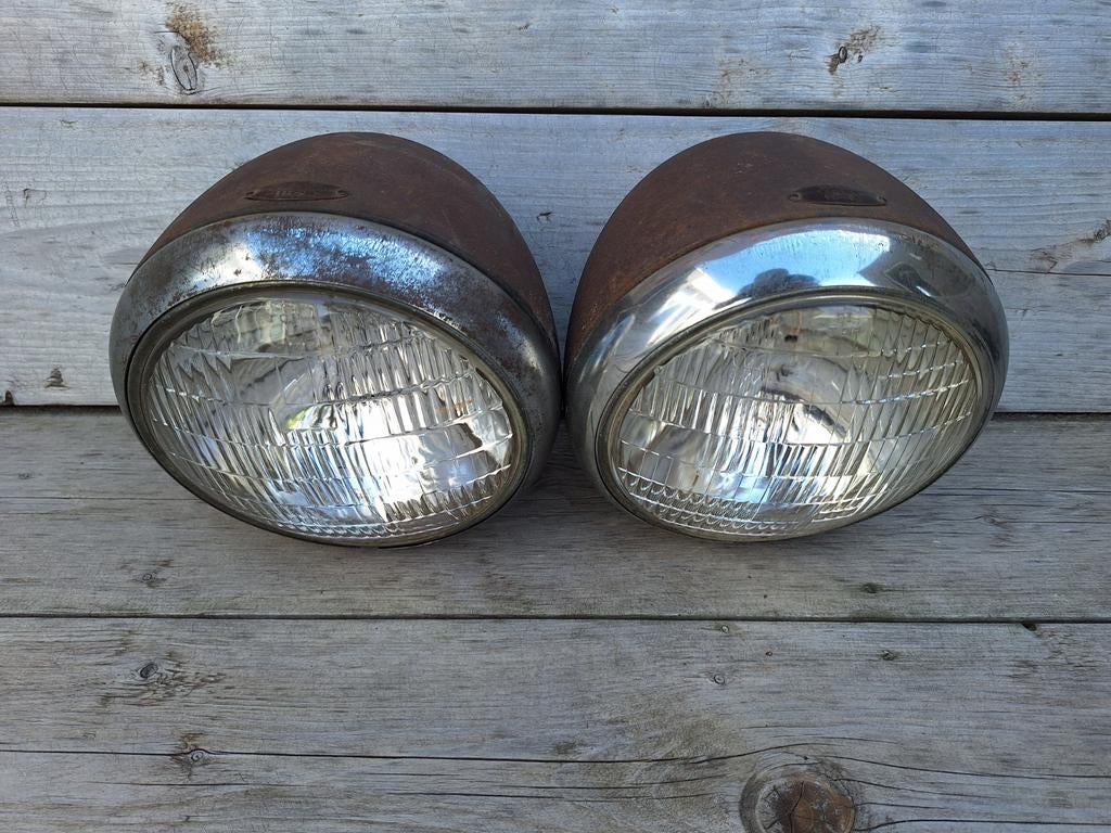 Ford Model A / flathead V8 koplampen, Ophalen of Verzenden, Gebruikt, Mercury