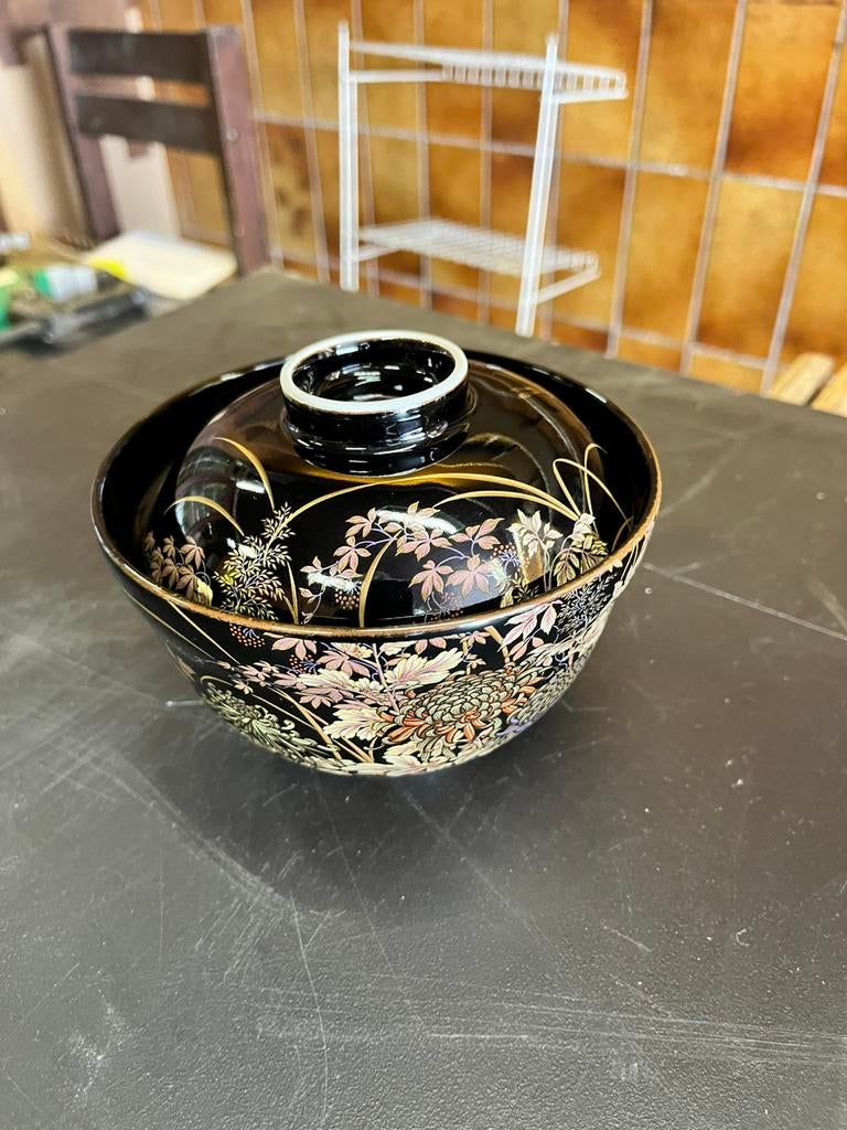 Japanse maki-e kom., Ophalen