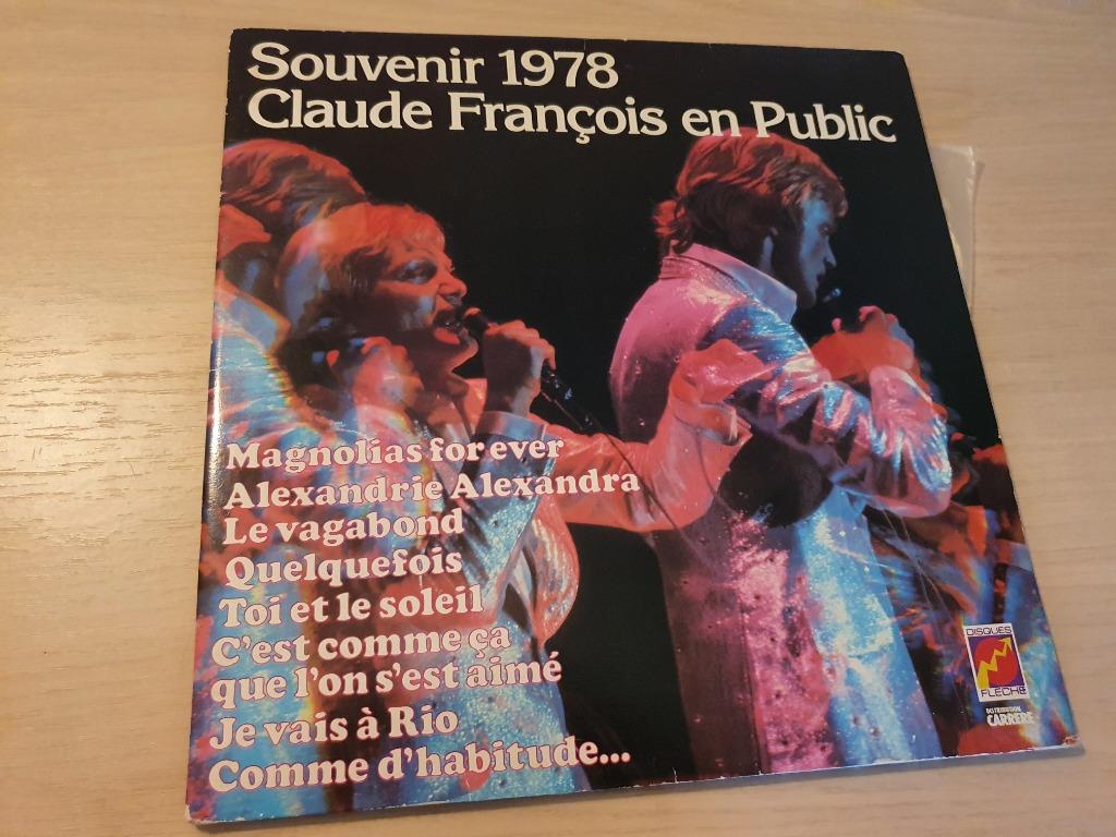 Double disque vinyl 33 tours Souvenir 1978 Claude François, Enlèvement ou Envoi, Comme neuf
