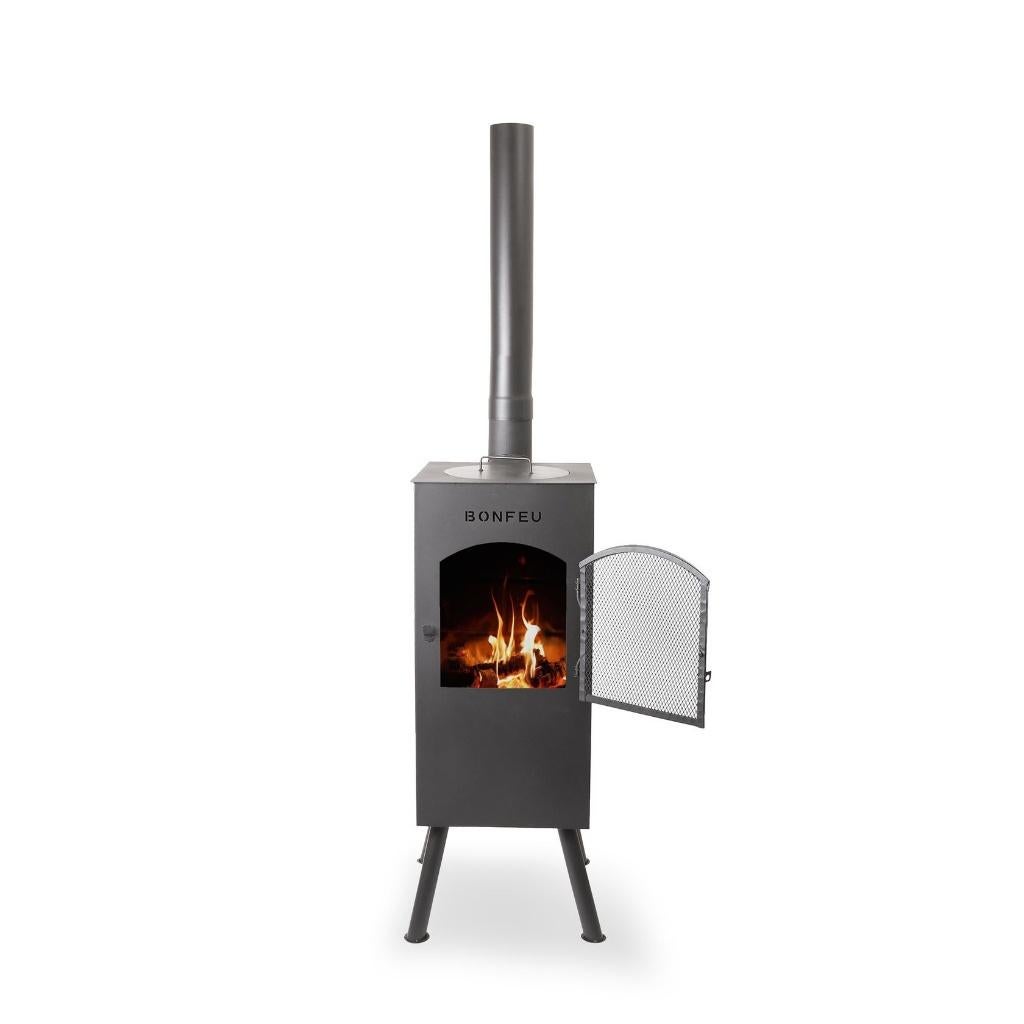 BonFeu Tuinhaard BonCarré - 35x35x164 cm, Ophalen, Nieuw