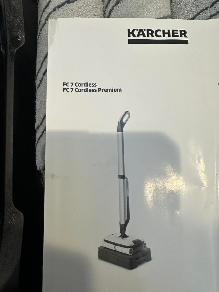 Karcher fc 7cordless premium, Enlèvement, Comme neuf