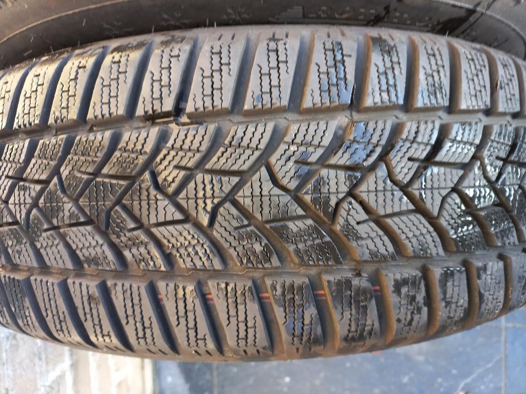 Winterbanden op Alu velgen - Audi A4, Autos : Pièces & Accessoires, Pneus & Jantes, Pneus et Jantes, Pneus hiver, 16 pouces, 205 mm