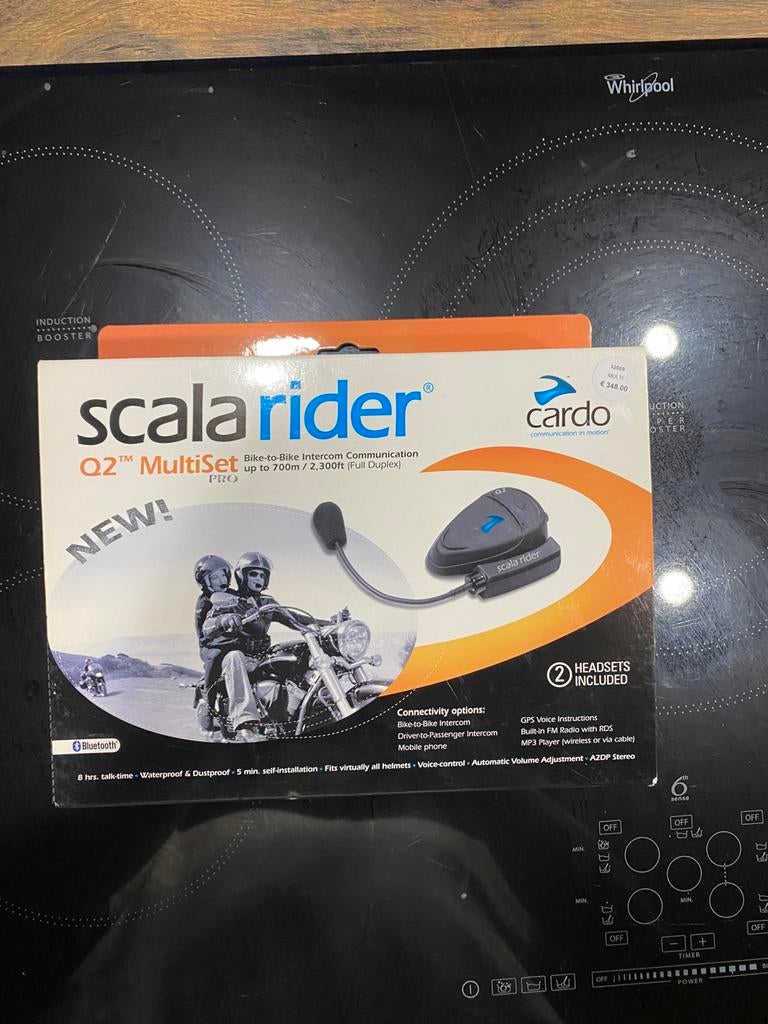 Scala Rider bike to bike intercom, Motoren, Ophalen of Verzenden, Tweedehands, Kinderen, Overige typen