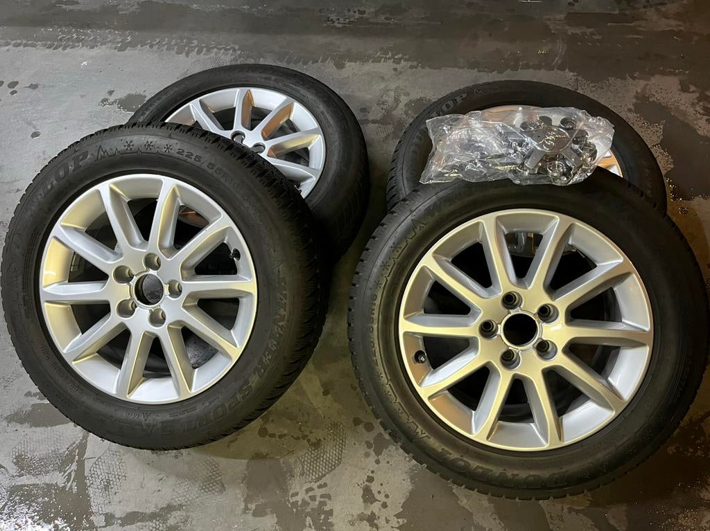 Winterbanden op velg Audi A4, Neuf, Pneus et Jantes, Pneus hiver, 16 pouces