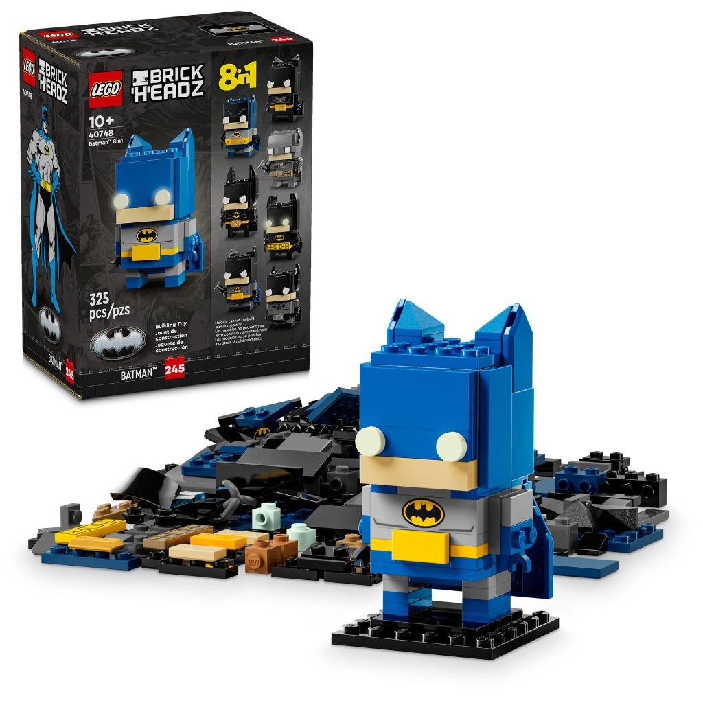Lego 40748 Brickheadz DC Batman 8in1, Enfants & Bébés, Jouets | Duplo & Lego, Neuf, Lego, Ensemble complet, Enlèvement ou Envoi