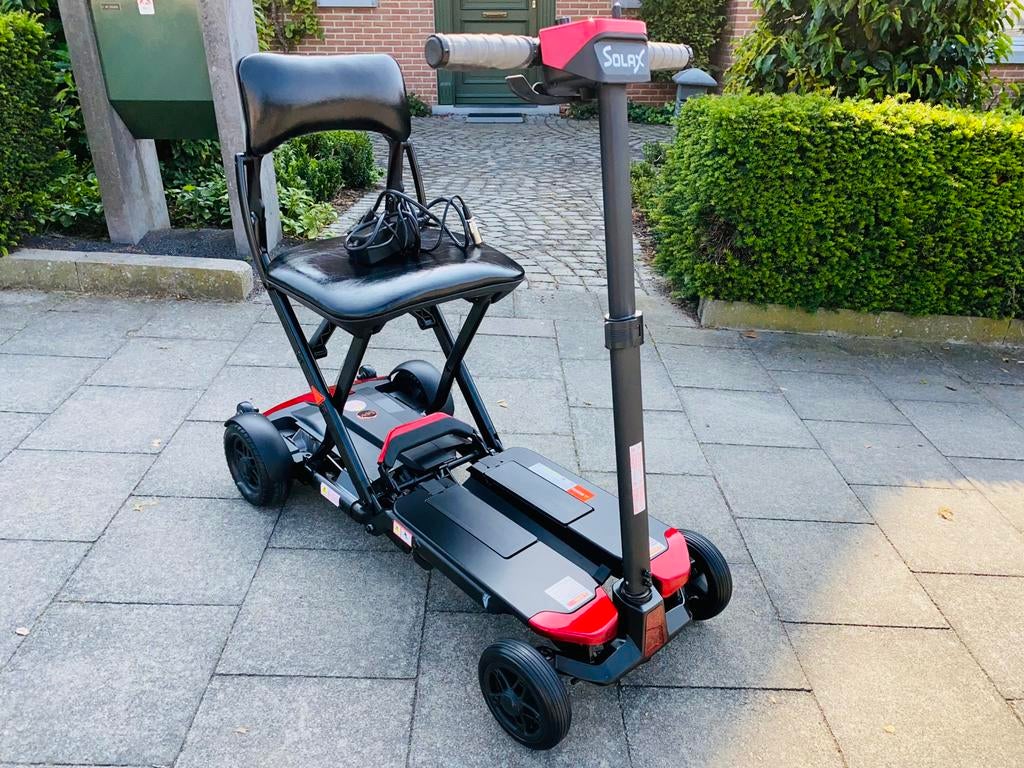 Scootmobiel super Handig opende / sluit Afstandsbediening, Ophalen of Verzenden, Inklapbaar, Zo goed als nieuw, Elektrische rolstoel