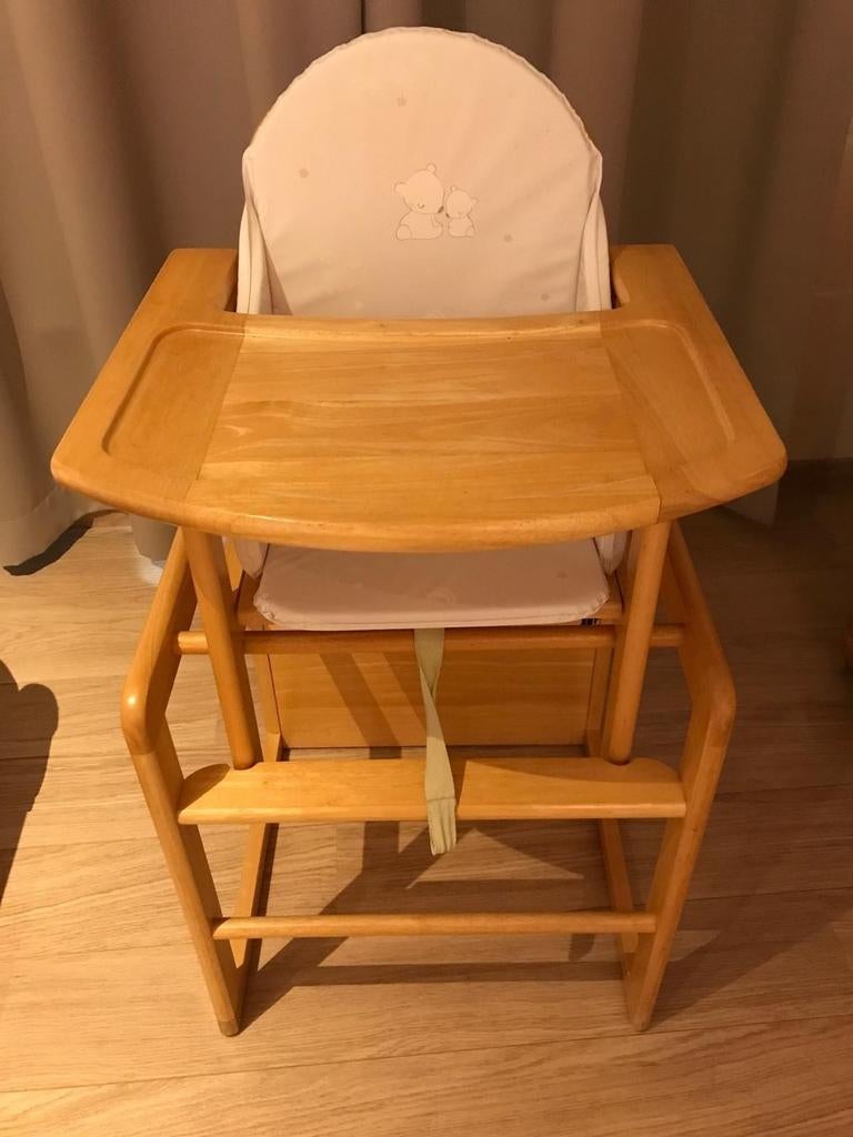 Chaise pour enfant Tiamo Wood Collection Combi, Enlèvement, Comme neuf