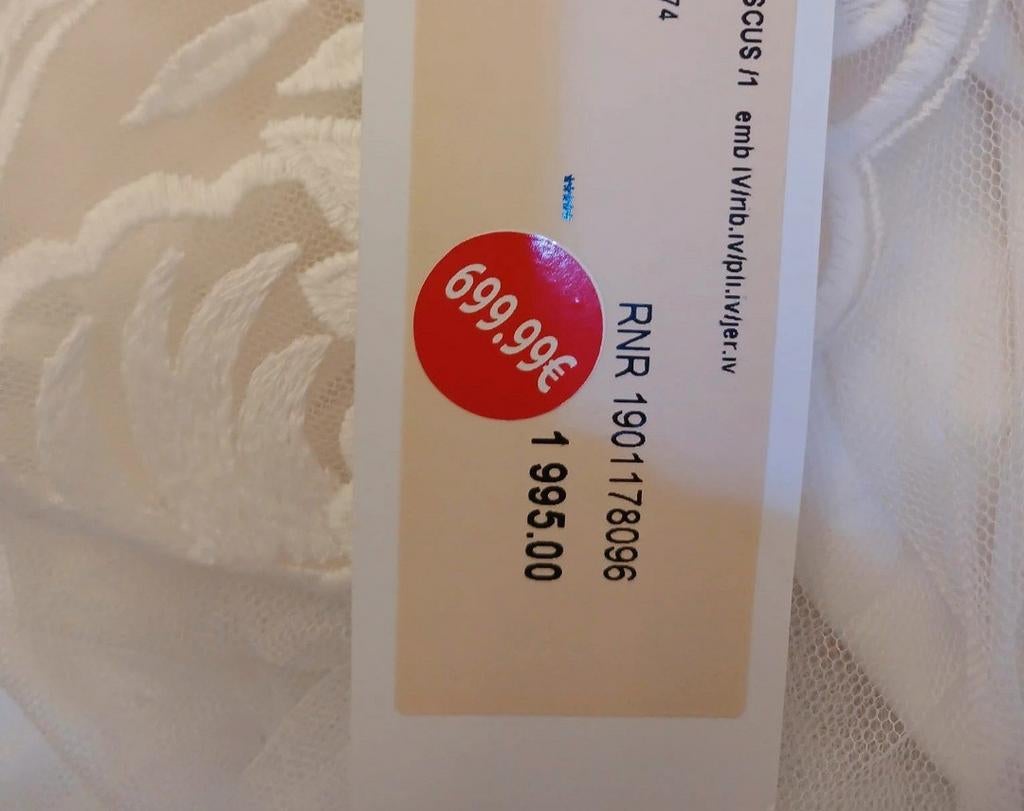 Robe de mariée Rembo styling, Ophalen, Trouwjurk