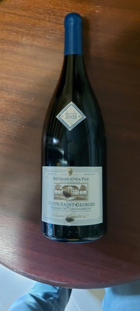 magnifique magnum Nuits saints Georges 2003, Neuf, Enlèvement ou Envoi, Pleine, Vin rouge