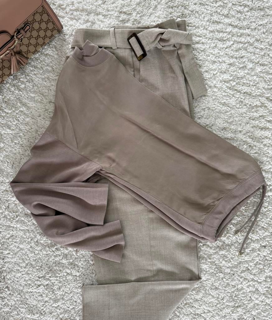 Bloesje Massimo Dutti, Kleding | Dames, Massimo Dutti, Beige, Nieuw, Ophalen of Verzenden