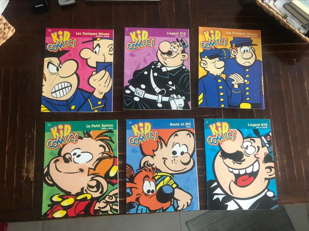 collection BD kid comics, Livres, BD, Comme neuf, Plusieurs BD, Enlèvement