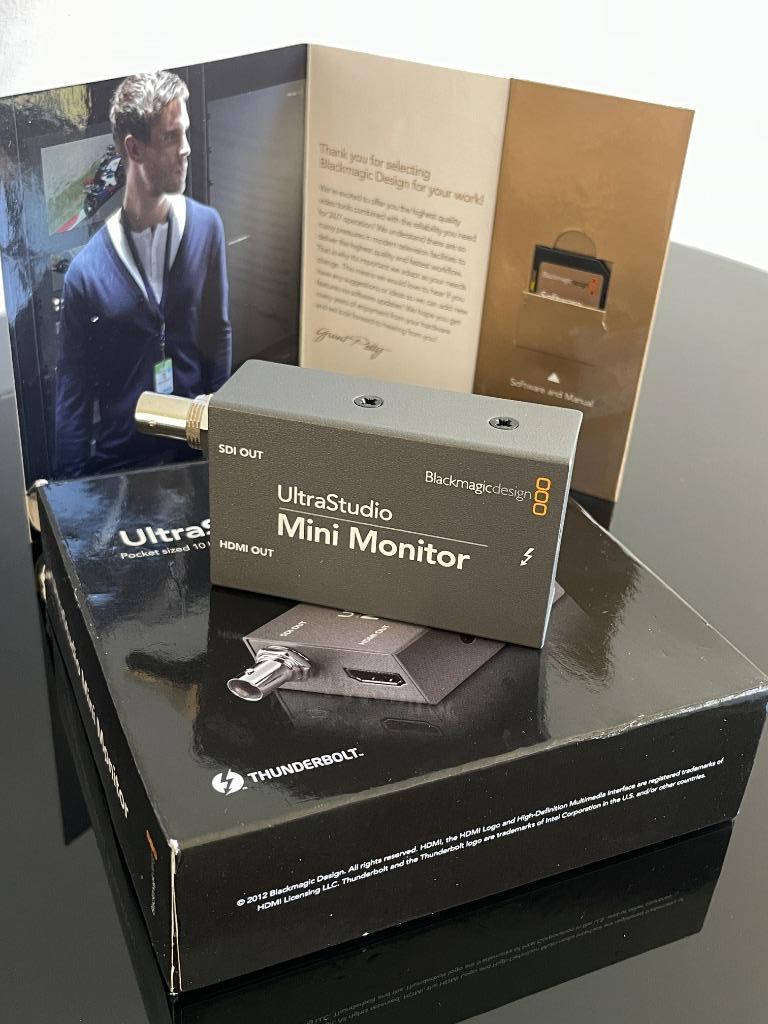 Blackmagic UltraStudio Mini Monitor, Ophalen of Verzenden, Zo goed als nieuw, Blackmagic, HDMI