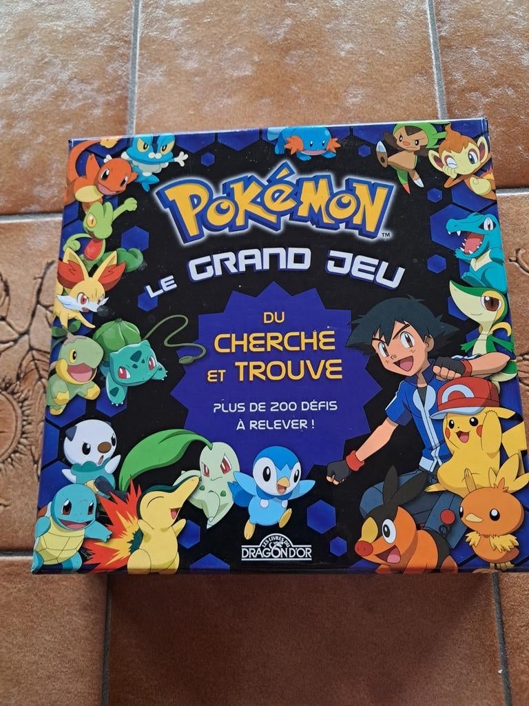 Pokémon - Le grand jeu du cherche et trouve, Hobby & Loisirs créatifs, Cinq joueurs ou plus, Enlèvement ou Envoi, Neuf, Les livres du dragon d'or