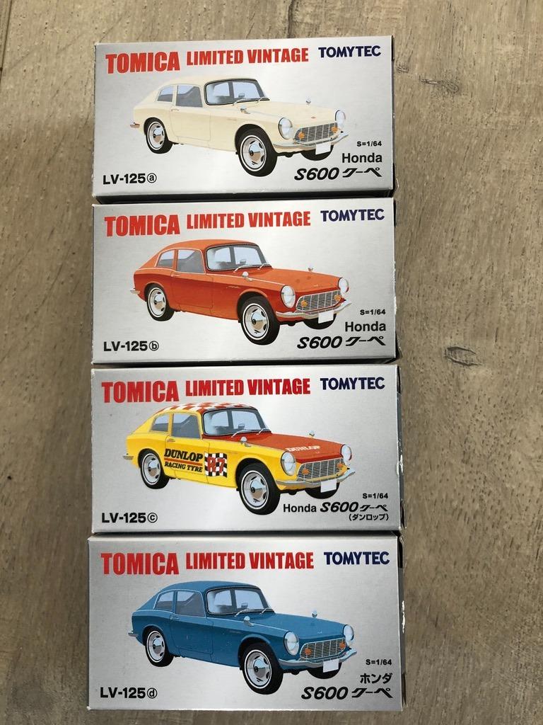 Tomitec TOMICA LIMITED VINTAGE NEO 4X Honda S600 Coupé 1/64, Ophalen of Verzenden, Nieuw, Auto